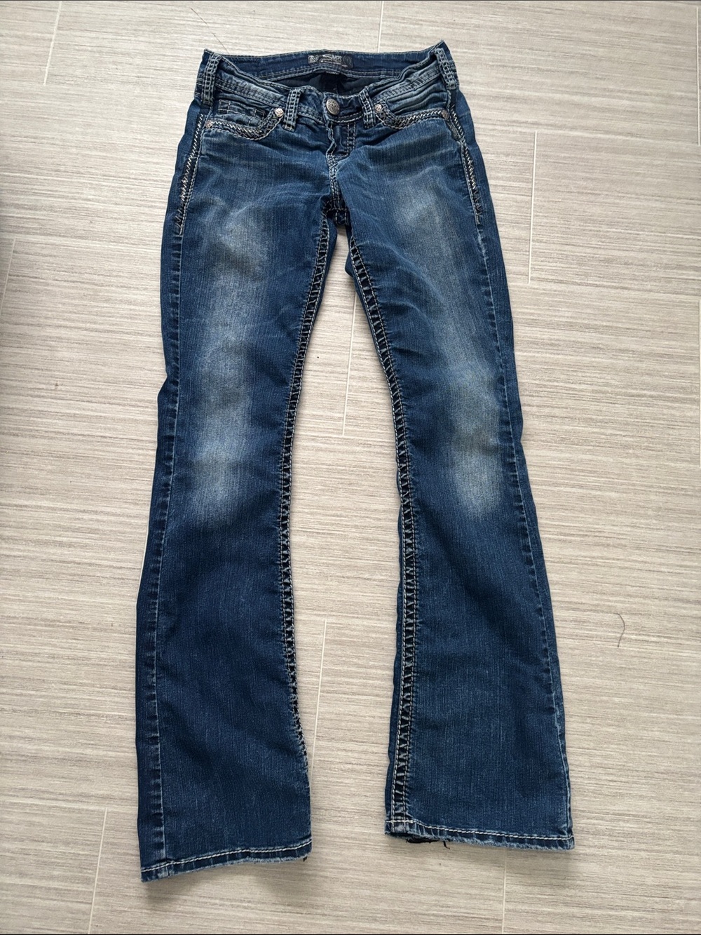 Women’s Dark Blue Bootcut Jeans